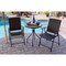 Hiland Three Piece Patio Set in Dark Brown Wicker AW-085 - alternate 3